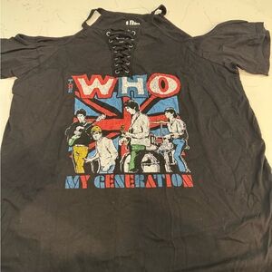 Torrid Black Graphic Tee - The Who My Generation